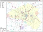 Athens <br /> Wall Map <br /> Premium Style 2025 Map