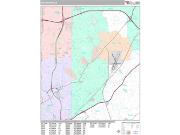 Brookhaven <br /> Wall Map <br /> Premium Style 2025 Map