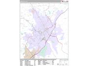 Gainesville <br /> Wall Map <br /> Premium Style 2025 Map