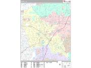 Roswell <br /> Wall Map <br /> Premium Style 2025 Map
