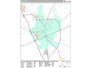Valdosta <br /> Wall Map <br /> Premium Style 2025 Map