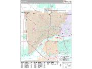 Davenport <br /> Wall Map <br /> Premium Style 2025 Map