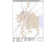 Idaho Falls <br /> Wall Map <br /> Premium Style 2025 Map