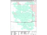 Meridian <br /> Wall Map <br /> Premium Style 2025 Map