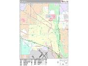 Des Plaines <br /> Wall Map <br /> Premium Style 2025 Map