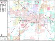 Joliet <br /> Wall Map <br /> Premium Style 2025 Map