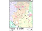 Mount Prospect <br /> Wall Map <br /> Premium Style 2025 Map