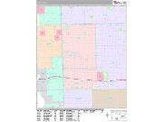 Oak Park <br /> Wall Map <br /> Premium Style 2025 Map