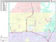 Carmel <br /> Wall Map <br /> Premium Style 2025 Map