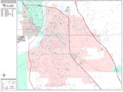 Lafayette <br /> Wall Map <br /> Premium Style 2025 Map