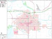 Lawrence <br /> Wall Map <br /> Premium Style 2025 Map