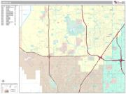 Lenexa <br /> Wall Map <br /> Premium Style 2025 Map