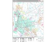 Baton Rouge <br /> Wall Map <br /> Premium Style 2025 Map