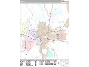 Monroe <br /> Wall Map <br /> Premium Style 2025 Map