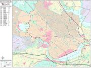 Cambridge <br /> Wall Map <br /> Premium Style 2025 Map