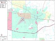 Battle Creek <br /> Wall Map <br /> Premium Style 2025 Map