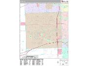 Canton <br /> Wall Map <br /> Premium Style 2025 Map