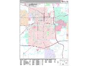 Lansing <br /> Wall Map <br /> Premium Style 2025 Map