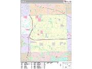 Livonia <br /> Wall Map <br /> Premium Style 2025 Map
