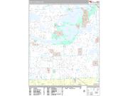 West Bloomfield <br /> Wall Map <br /> Premium Style 2025 Map
