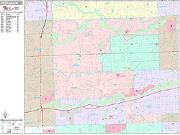 Westland <br /> Wall Map <br /> Premium Style 2025 Map