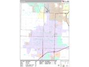 Joplin <br /> Wall Map <br /> Premium Style 2025 Map