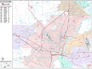 Jackson <br /> Wall Map <br /> Premium Style 2025 Map
