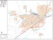 Billings <br /> Wall Map <br /> Premium Style 2025 Map
