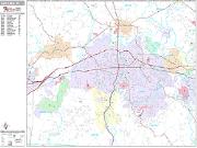 Gastonia <br /> Wall Map <br /> Premium Style 2025 Map