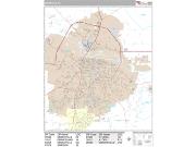 Greenville <br /> Wall Map <br /> Premium Style 2025 Map