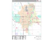 Fargo <br /> Wall Map <br /> Premium Style 2025 Map