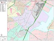 Elizabeth <br /> Wall Map <br /> Premium Style 2025 Map