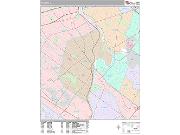 Passaic <br /> Wall Map <br /> Premium Style 2025 Map