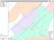 Plainfield <br /> Wall Map <br /> Premium Style 2025 Map