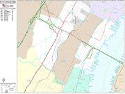 Union City <br /> Wall Map <br /> Premium Style 2025 Map
