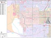 Spring Valley <br /> Wall Map <br /> Premium Style 2025 Map