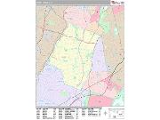Mount Vernon <br /> Wall Map <br /> Premium Style 2025 Map