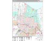 Rochester <br /> Wall Map <br /> Premium Style 2025 Map