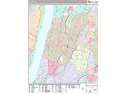 Yonkers <br /> Wall Map <br /> Premium Style 2025 Map