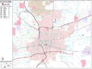 Canton <br /> Wall Map <br /> Premium Style 2025 Map