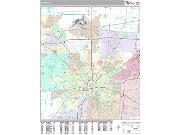 Dayton <br /> Wall Map <br /> Premium Style 2025 Map