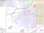 Elyria <br /> Wall Map <br /> Premium Style 2025 Map