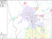 Hamilton <br /> Wall Map <br /> Premium Style 2025 Map