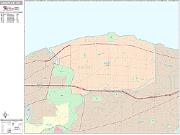Lakewood <br /> Wall Map <br /> Premium Style 2025 Map