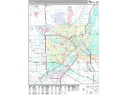 Toledo <br /> Wall Map <br /> Premium Style 2025 Map