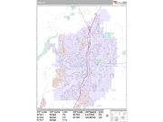 Bend <br /> Wall Map <br /> Premium Style 2025 Map