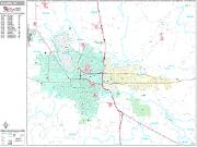 Eugene <br /> Wall Map <br /> Premium Style 2025 Map