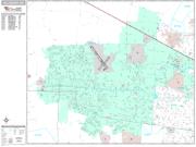 Hillsboro <br /> Wall Map <br /> Premium Style 2025 Map