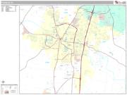 Franklin <br /> Wall Map <br /> Premium Style 2025 Map