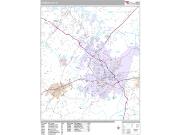 Johnson City <br /> Wall Map <br /> Premium Style 2025 Map